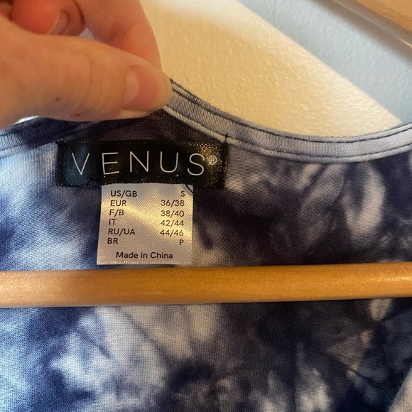 Venus Womens Small Jumpsuit Soft Flowy Tye Dye - Picture 3 of 11